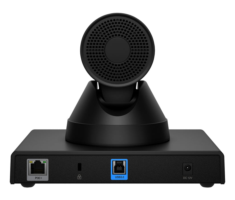 Hp Poly Studio E60 - Konferenzkamera - Ptz - Farbe - 2 X 8 Mp - 3840 X 2160 - 4k Uhd, 2160p - Audio - Lan - Usb - Dc 12 V  Poe Plus - Taa-Konform