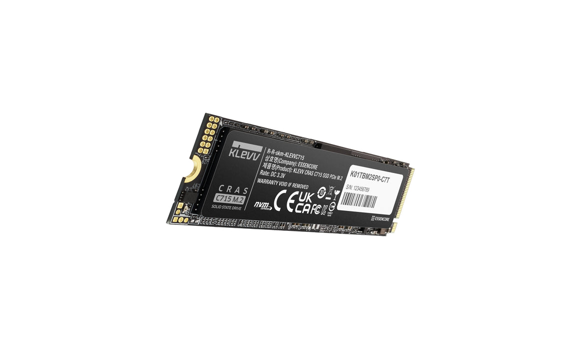 EAN 4895194901808 - Klevv CRAS C715 512 GB M.2 PCI Express 3.0 NVMe 3D TLC NAND imagen 8