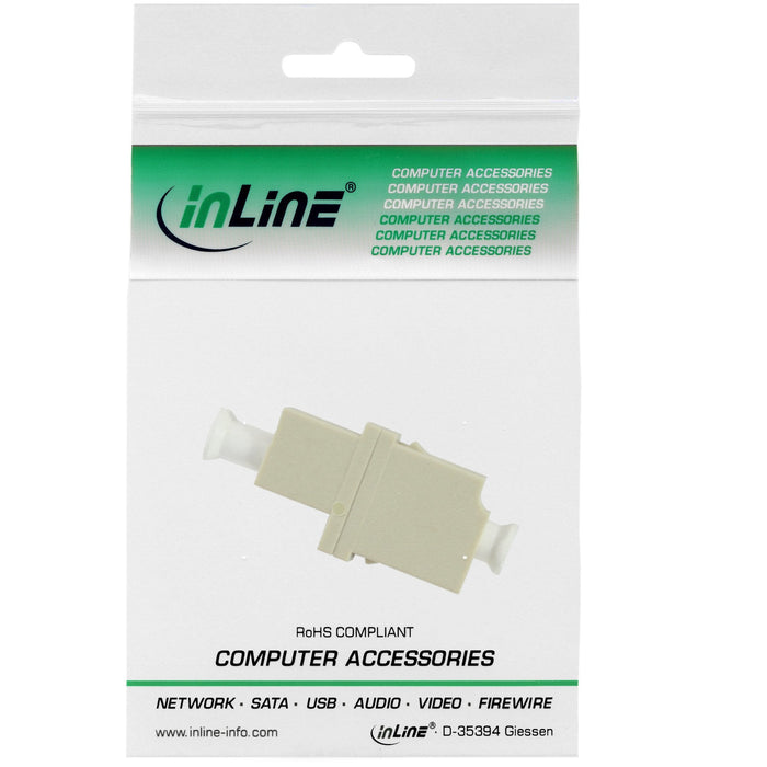 Adaptador De Fibra Óptica Inline Dúplex Lc/Lc Hembra Funda De Cerámica Multimodo