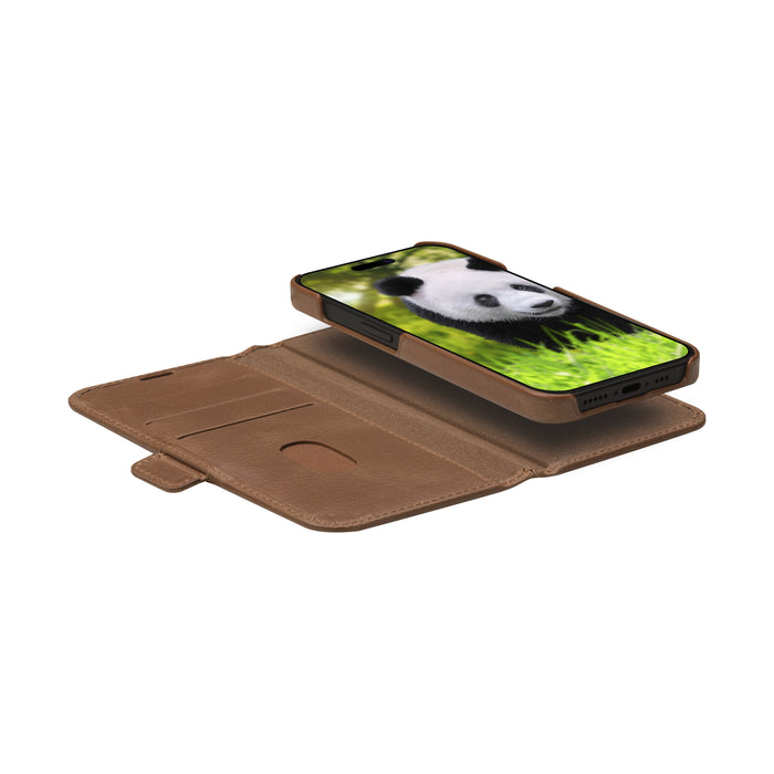 EAN 5711428065483 - dbramante1928 Lynge funda para teléfono móvil 15,5 cm (6.1") Libro Bronceado imagen 2