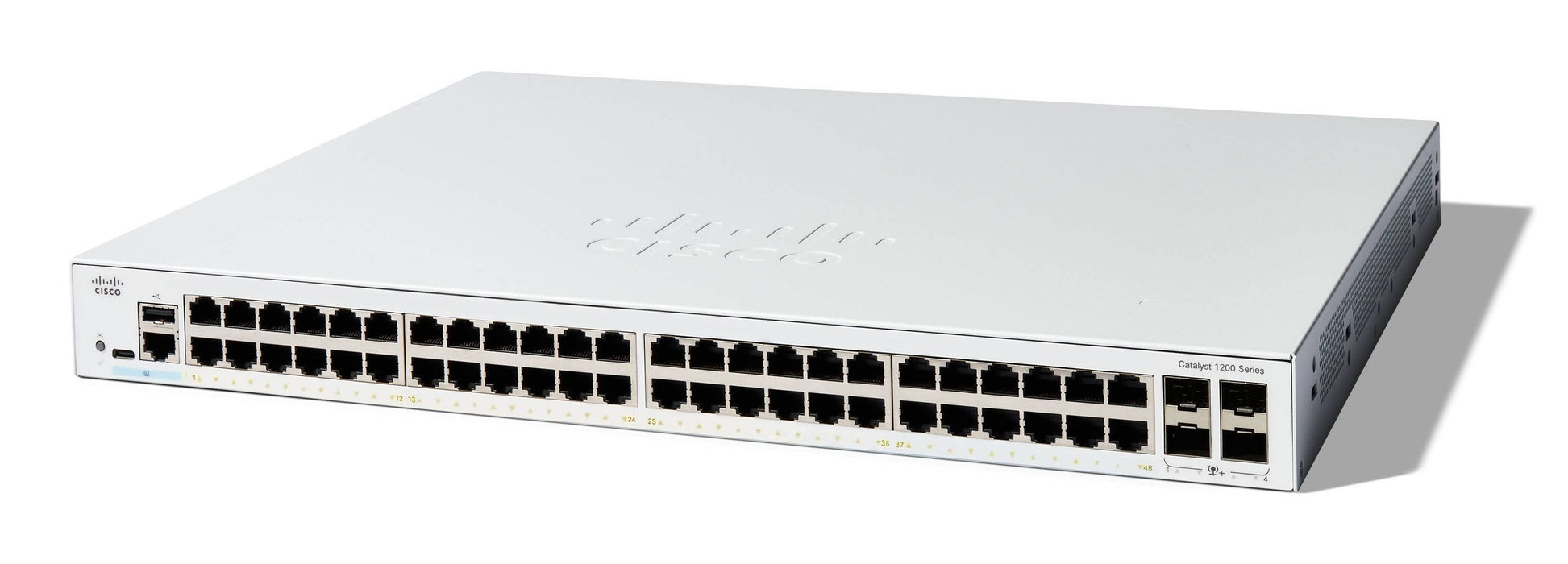 EAN 0889728521772 - Cisco C1200-48T-4X switch Gestionado L2/L3 Gigabit Ethernet (10/100/1000) Blanco imagen 1