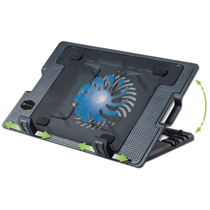 EAN 8051128106244 - Techly ICOOL-CP12TY almohadilla fría 43,9 cm (17.3") 1400 RPM Negro imagen 4