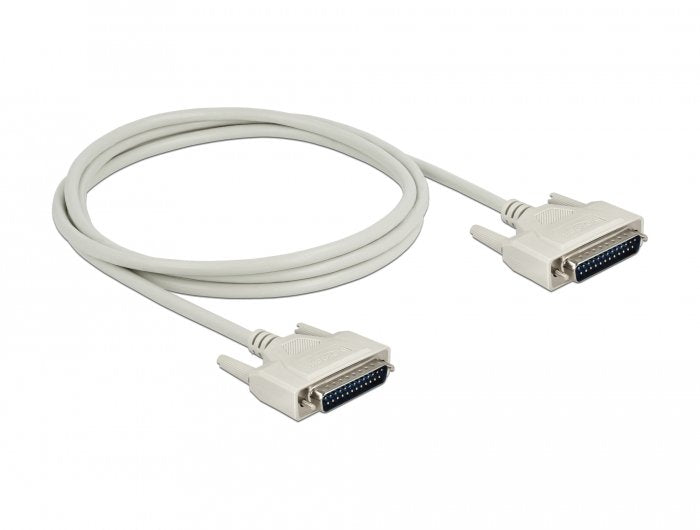 Delock Serielles Cable D-Sub 25 Stecker Zu Stecker 2 M