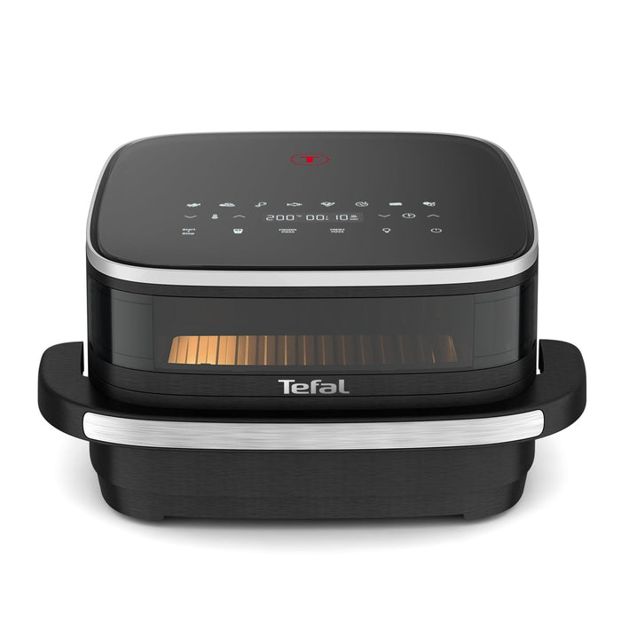 Freidora Tefal Easy Fry Xl Surface Fw4018e0  2200 W  Caliente Negro