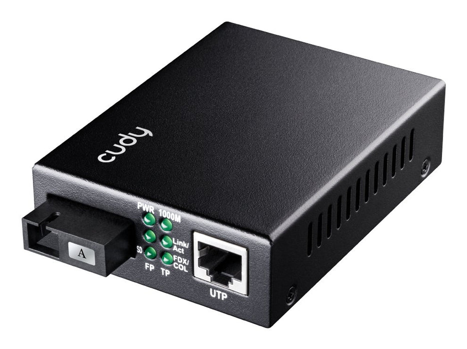 EAN 6971690790905 - Cudy MC100GSB-40A convertidor de medio 1000 Mbit/s Multimodo, Monomodo Negro imagen 1