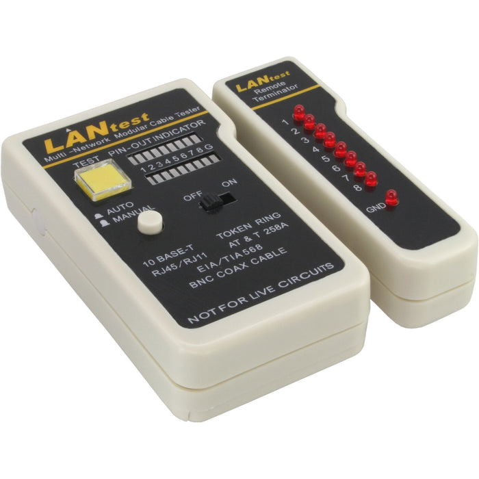 Tester De Cables De Red Inline Para Bnc Rj11 Rj45