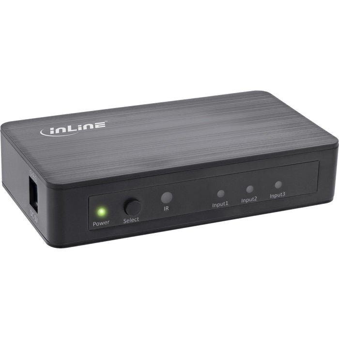 Switch Inline Hdmi, 3 Puertos, 4k2k@60hz , Hdcp 2.2