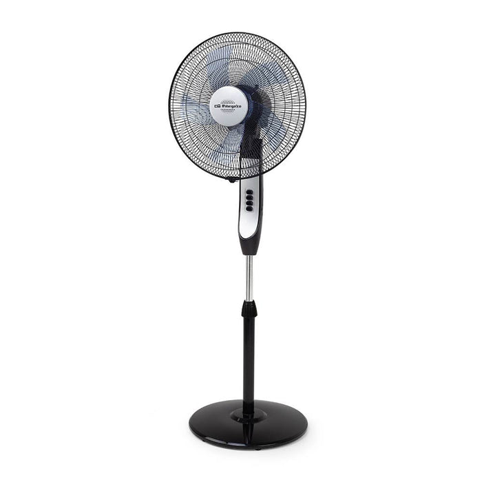 Orbegozo Sf 0441 Ventilador De Pie Refrescante - Potente Caudal De Aire - Oscilacion Oval - Altura Regulable - 3
