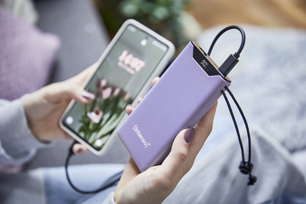 EAN 4034303034284 - Intenso 7332033 batería externa Polímero de litio 10000 mAh Púrpura imagen 6
