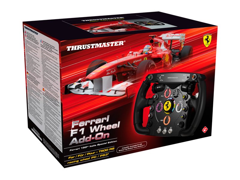 EAN 0132017774473 - Thrustmaster Ferrari F1 Negro RF Volante Analógico PC, PlayStation 4, PlayStation 5, Playstation 3, Xbox imagen 7