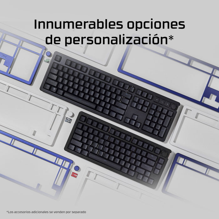 Hyperx Alloy Rise - Teclado - 100% - Full Size