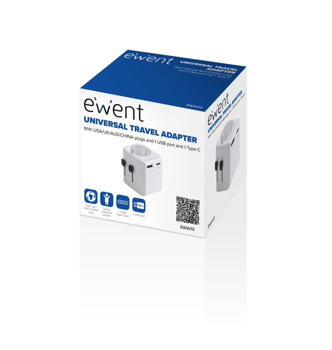 EAN 8052101432275 - Ewent EW1472 cargador de dispositivo móvil Blanco imagen 2