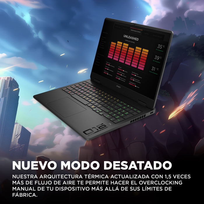 EAN 199251388613 - HP OMEN Gaming 16-am0039ns Intel Core Ultra 7 255H Portátil 40,6 cm (16") 2K 32 GB DDR5-SDRAM 1 TB SSD NVI imagen 10
