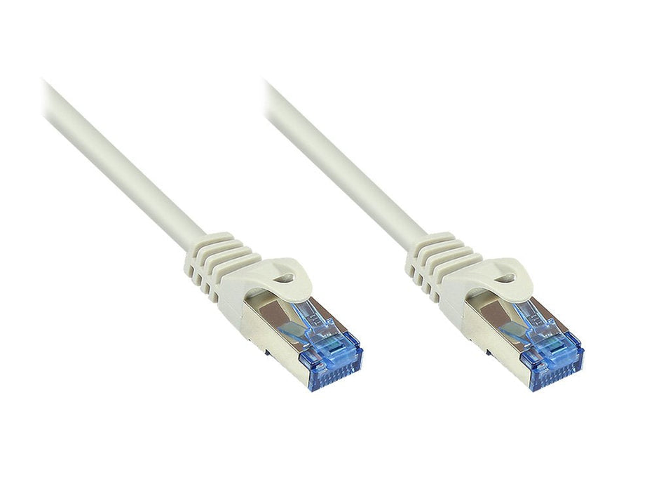 Goodconnections Cable De Red Mit Rastnasenschutz, Cat. 6a, S Ftp, Pimf, Halogenfrei, 500mhz, Grau, 2m,