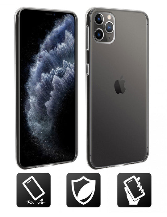 Akashi Funda Trasera Silicona Transparente Apple Iphone 11 Pro