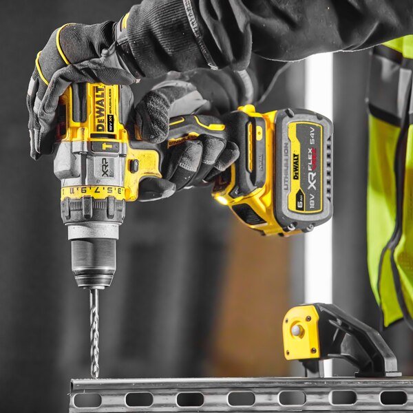 EAN 5035048742945 - DeWALT DCD999NT-XJ taladro 2250 RPM 1,61 kg Negro, Plata, Amarillo imagen 9