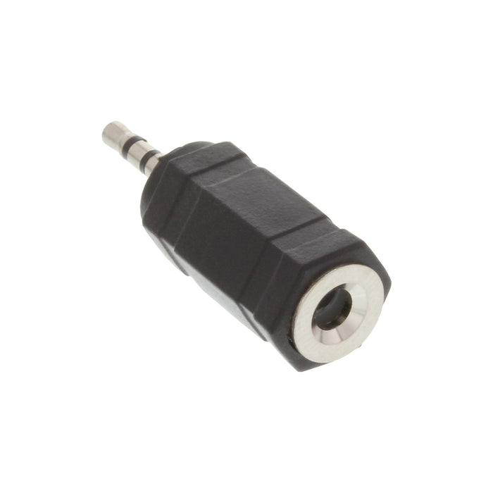 Adaptador De Audio Inline De 2,5 Mm Macho A Estéreo Hembra De 3,5 Mm