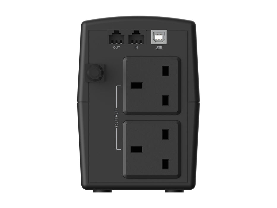 EAN 4015867241448 - Conceptronic ZEUS02G sistema de alimentación ininterrumpida (UPS) Línea interactiva 0,85 kVA 480 W 2 sali imagen 2