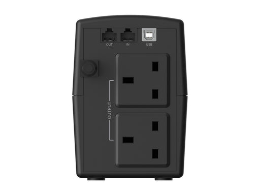 EAN 4015867241431 - Conceptronic ZEUS01G sistema de alimentación ininterrumpida (UPS) Línea interactiva 0,65 kVA 360 W 2 sali imagen 2