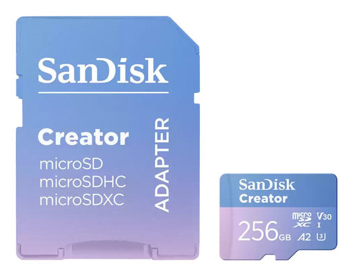 EAN 0619659217242 - SanDisk Creator 256 GB MicroSDXC UHS-I Clase 10 imagen 2