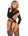 EAN 0714718570549 - Leg Avenue 89321_00122 conjunto de ropa interior y bodi Negro imagen 3