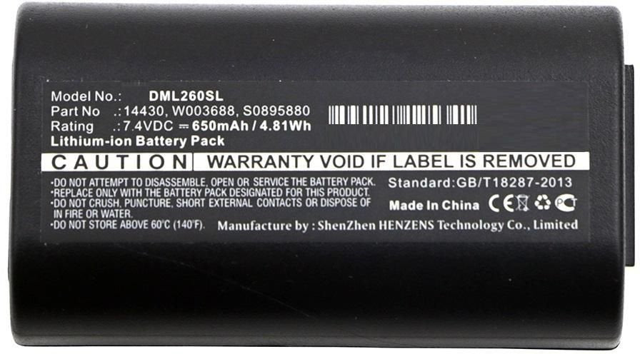 EAN 5706998661210 - CoreParts MBXPR-BA002 accesorio o pieza de recambio para impresora/escáner Batería 1 pieza(s) imagen 3