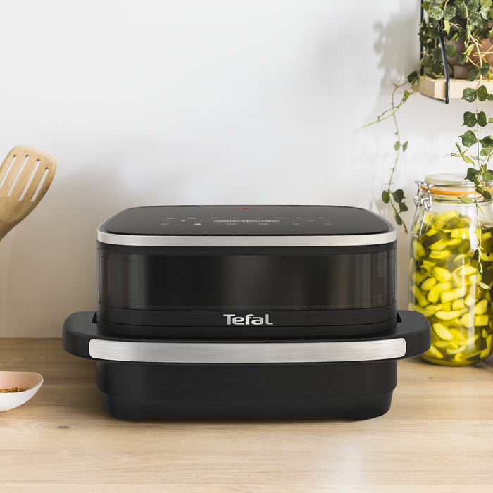 Freidora Tefal Easy Fry Xl Surface Fw4018e0  2200 W  Caliente Negro