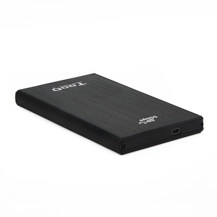EAN 8433281007024 - TooQ TQE-2522B caja para disco duro externo Caja de disco duro (HDD) Negro 2.5" imagen 2