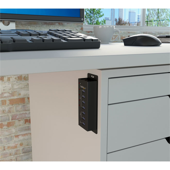 EAN 0065030854634 - StarTech.com ST4300U3C3 hub de interfaz USB 3.2 Gen 1 (3.1 Gen 1) Type-B 5000 Mbit/s Negro imagen 4