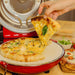 EAN 8435484038263 - Cecotec Fun Pizza&Co Mamma Mia Vista fabricante de pizza y hornos 1 Pizza(s) 1200 W Rojo imagen 7