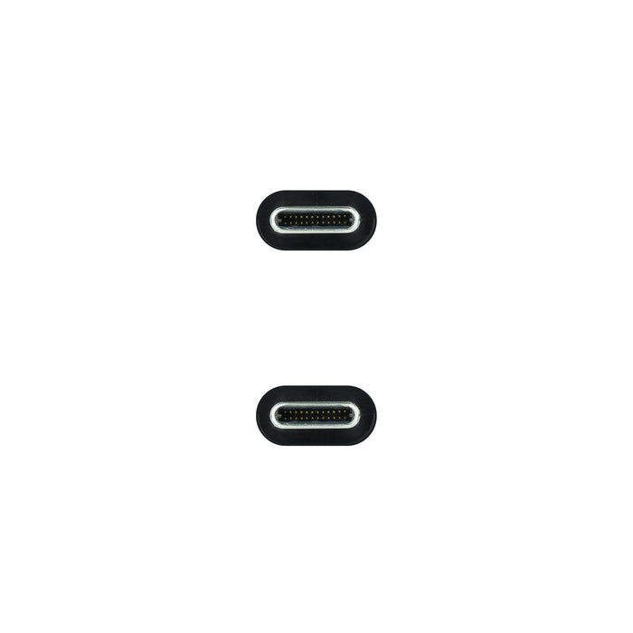 EAN 8433281012820 - Nanocable 10.01.4302-COMB cable USB USB4 Gen 2x2 USB C Verde azulado, Negro, Gris imagen 3