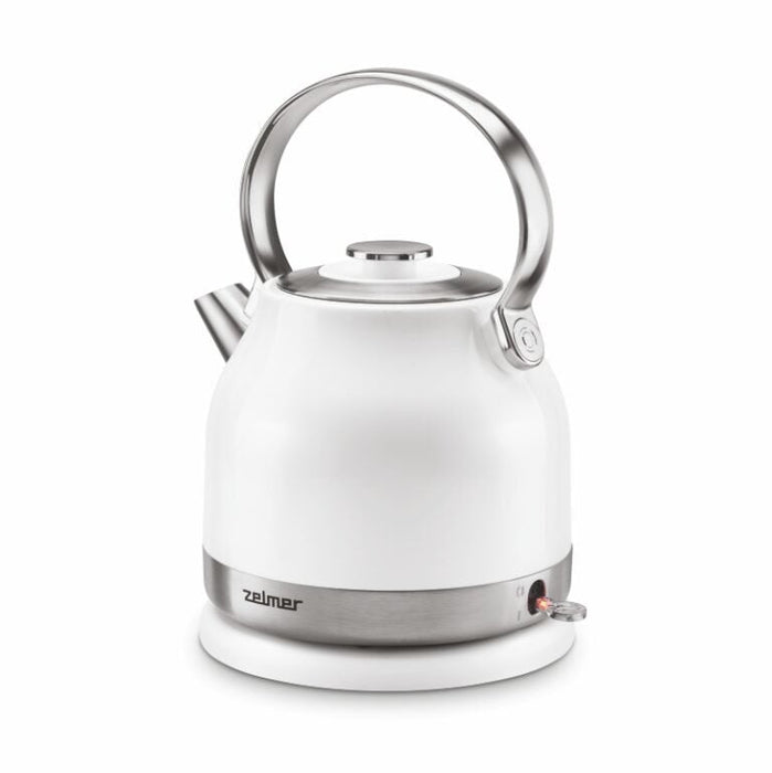 Tetera  Zelmer Zck7940 Eléctrica 1,5 L 2200 W Acero Inoxidable, Blanco
