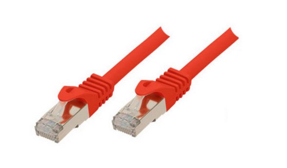 Shiverpeaks Rj45 Cable De Red S Ftp, Cat7 Lszh 50m Rot