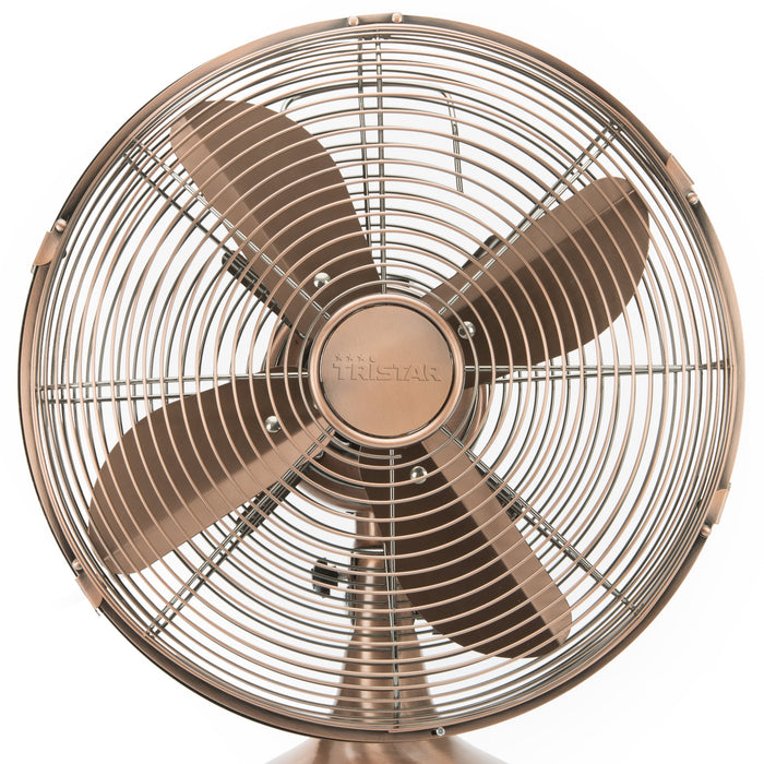 Ventilador  Tristar Ve-5970 De Mesa Retro, Cobre