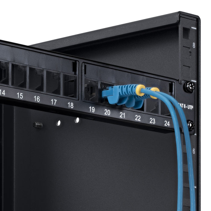1u Blank Keystone Patch Panel24
