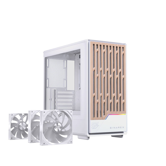 EAN 6977277361254 - Einarex EXCS-PM-400R-W carcasa de ordenador Midi Tower Blanco imagen 5