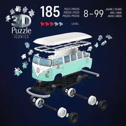 EAN 4005555080350 - Ravensburger 12008035 puzzle Puzle 3D 162 pieza(s) Vehículos imagen 5