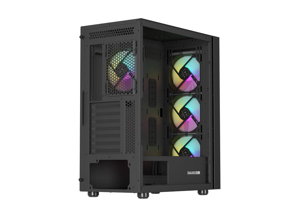 EAN 5901969444537 - GENESIS Diaxid 605 ARGB Midi Tower Negro imagen 17