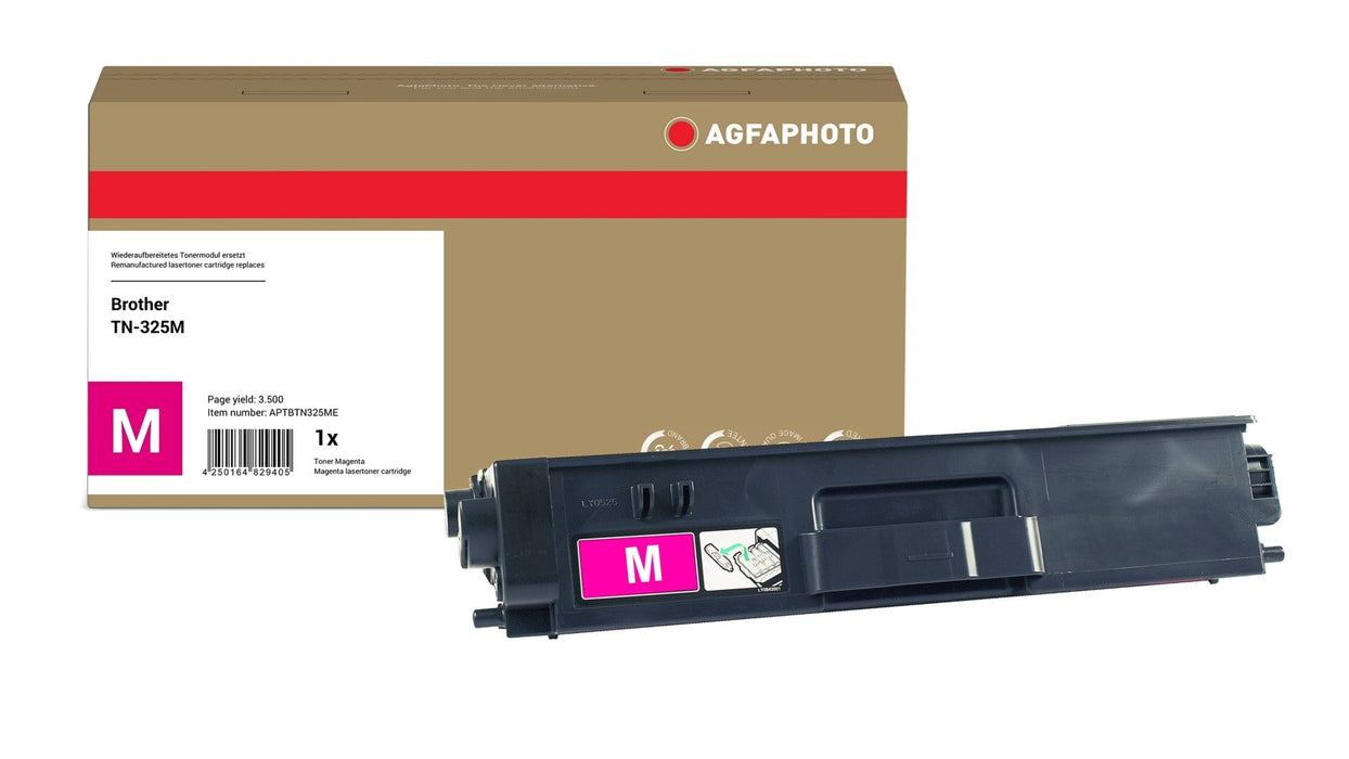 EAN 4250164829405 - AgfaPhoto APTBTN325ME cartucho de tóner 1 pieza(s) Compatible Magenta imagen 1
