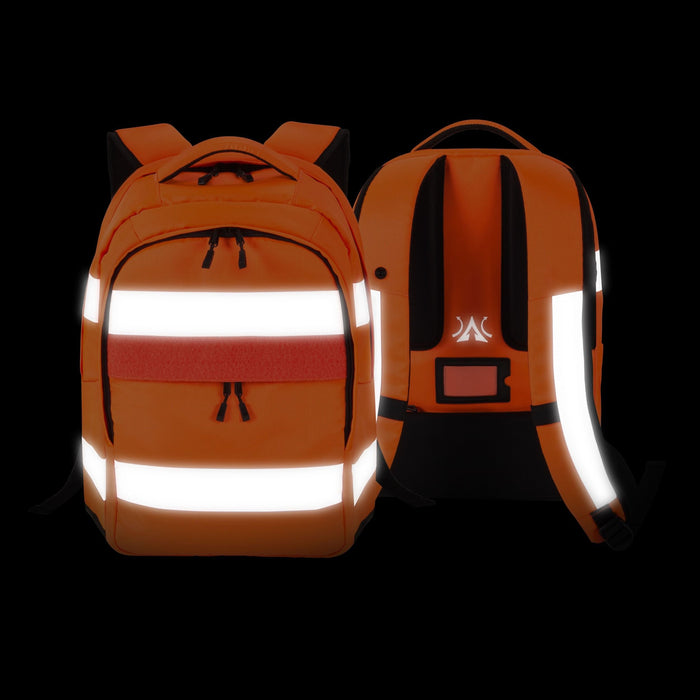 EAN 7640239422261 - DICOTA Hi-Vis V2 mochila Mochila de senderismo Naranja Tereftalato de polietileno (PET), Termoplástico de imagen 12