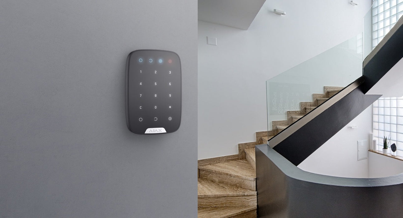 EAN 0856963007316 - Ajax KeyPad Teclado RF Negro imagen 2