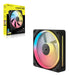 EAN 0840006688686 - Corsair iCUE LINK LX120-R RGB Carcasa del ordenador Ventilador 12 cm Negro 1 pieza(s) imagen 3
