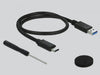 EAN 4043619426119 - DeLOCK 42611 caja para disco duro externo Carcasa de disco duro/SSD Negro, Blanco 2.5" imagen 3