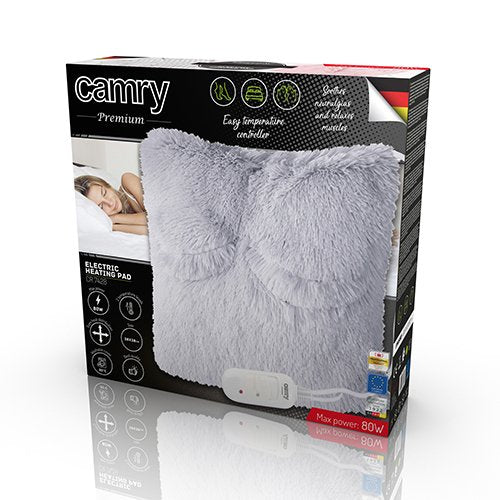 EAN 5902934837118 - Camry Premium CR 7428 manta eléctrica y almohadilla Calentador de cama eléctrico 45 W Gris imagen 6