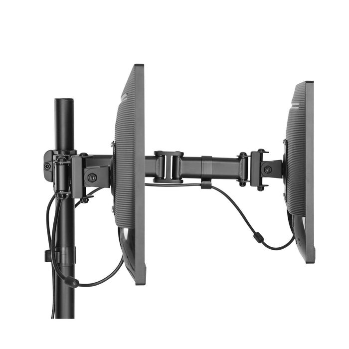 Soporte De Escritorio Inline Para 2x Tft/Lcd/Led Hasta 68 Cm 27" Máx. 2x 8 Kg