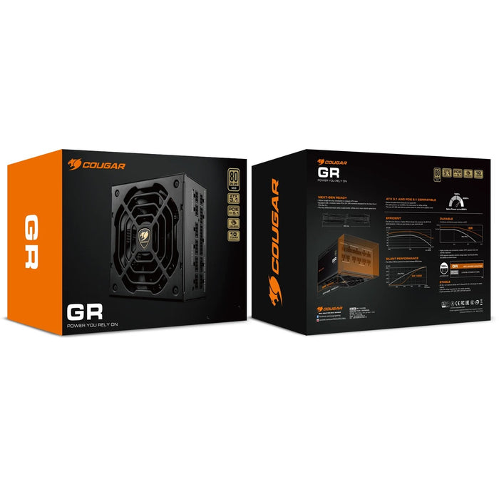 Fuente Alimentación Cougar Netzteil Gr 1000w Atx3.1 Pcie 5.1 80 Plus Gold Cgr Gdn-1000
