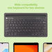 EAN 8059018367898 - Techly ICTBK102U teclado Universal Bluetooth QWERTY Inglés Negro imagen 11