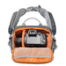 EAN 4250234505833 - Mantona 20583 estuche para cámara fotográfica Estuche con correa de transporte Gris, Naranja imagen 2