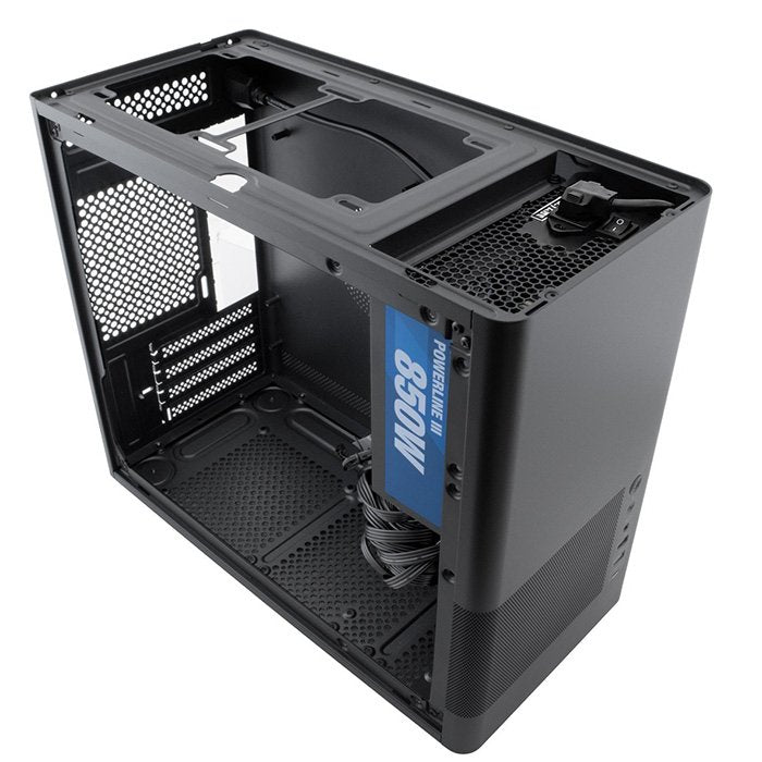 Coolbox Caja Matx Mp2 Negra Usb-C 3.2 Gen1 Ventilador 120 Pwm Full Metal S/Fte
