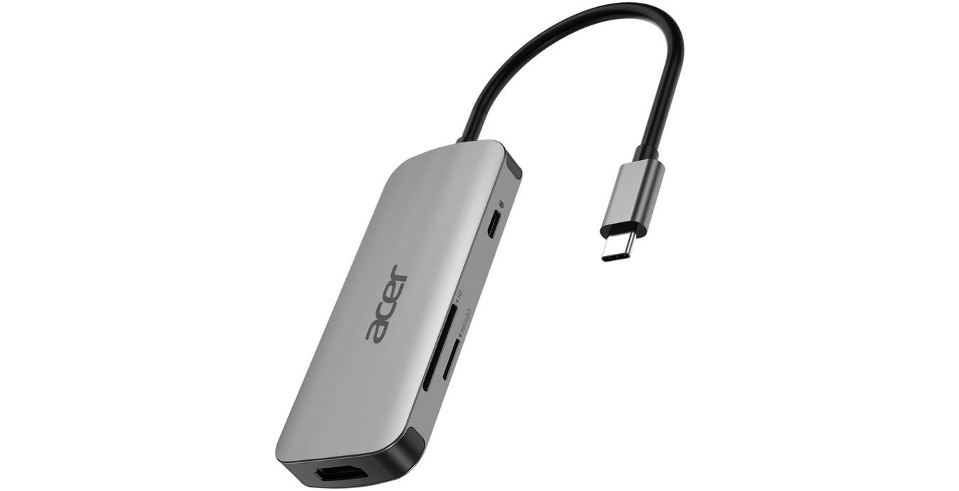EAN 4712842946571 - Acer 7in1 Type C Dongle Alámbrico USB 3.2 Gen 1 (3.1 Gen 1) Type-C Plata imagen 3
